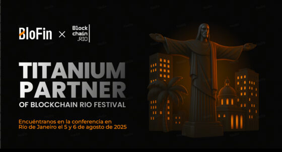 BloFin llega a Blockchain Río 2025 como patrocinador Titanium con sorteos exclusivos