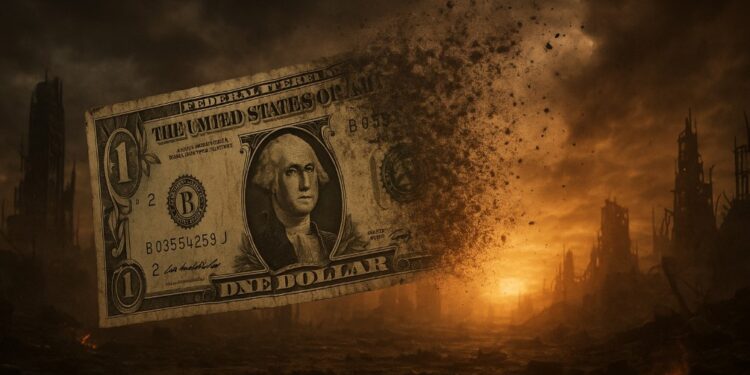 Dólar desvaneciéndose.
