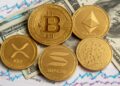 bitcoin (BTC), ether (ETH), XRP, solana (SOL) y cardano (ADA).