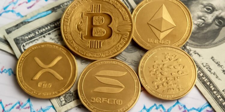 bitcoin (BTC), ether (ETH), XRP, solana (SOL) y cardano (ADA).