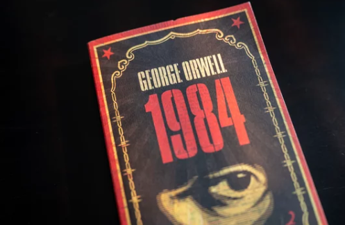 Cover of the 1984 book by George Orwell.