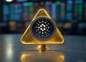 Cardano está en una encrucijada marcada por un patrón que podría elevar su precio. 
Fuente: Imagen generada por CriptoNoticias mediante Grok.