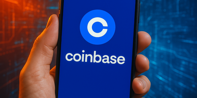 Coinbase es el segundo Exchange de criptomonedas más grande del mundo. Fuente: Microsoft Image Creator