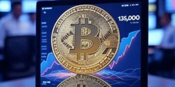 Bitcoin subiendo de precio.