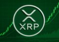 XRP y gráficas en verde.