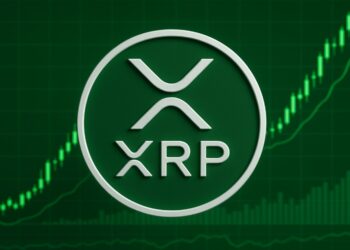 XRP y gráficas en verde.
