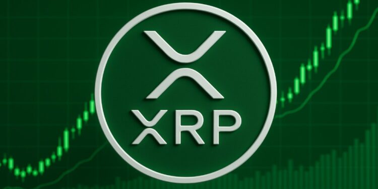XRP y gráficas en verde.