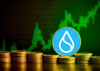 El precio de SUI se ha visto impulsado por la adopción corporativa. Composición por CriptoNoticias. Fuentes: cryptologos ; YuDwi Studio / stock.adobe.com.