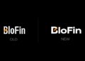 Logo antiguo y logo nuevo de BloFin