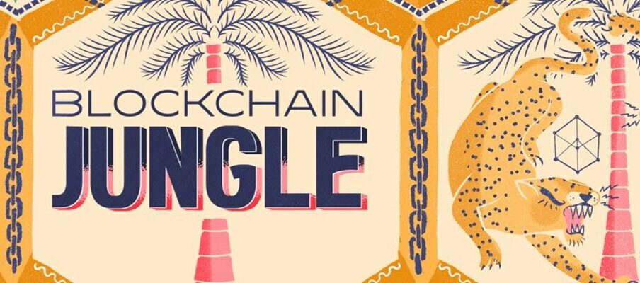 Banner del evento Blockchain Jungle 2025.
