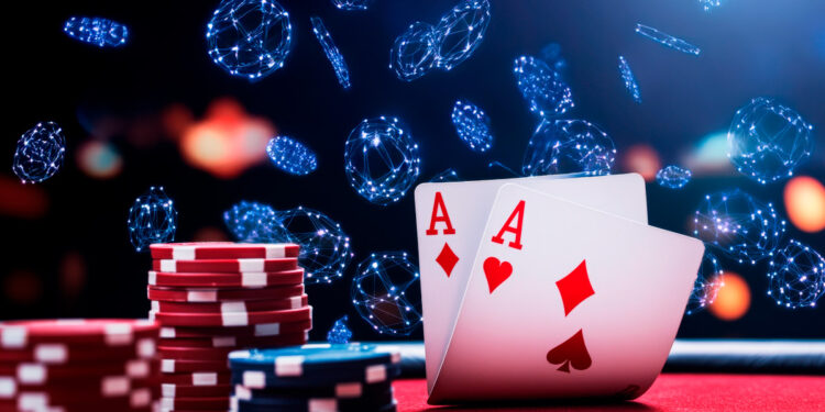 Apuestas con criptomonedas.