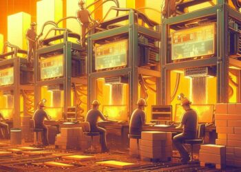 Mineros de Bitcoin tendrían incentivos pese a la caída de los subsidios fijos según Rochard. Fuente: Grok.