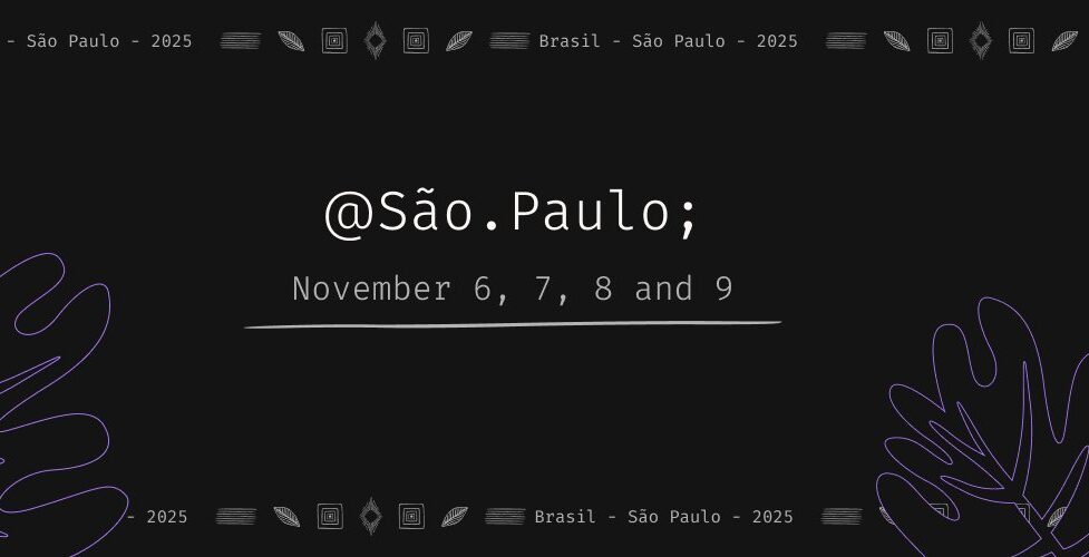 ETH Latam Sao Paulo 2025.