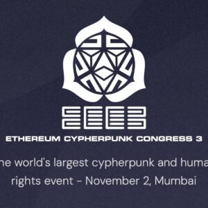 Evento Ethereum Cypherpunk Congress 3 llega a Mumbai