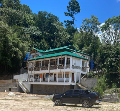 Hotel en construcción para bitcoiner en República Dominicana.