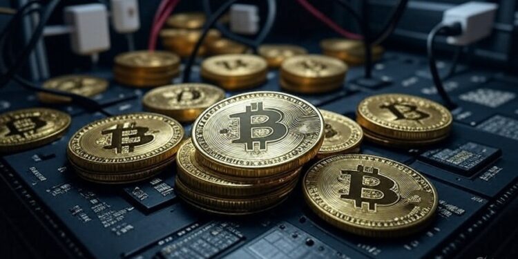 Usuarios usando menos las red Bitcoin generan una caída en el acumulado de las tarifas. Fuente: Grok.