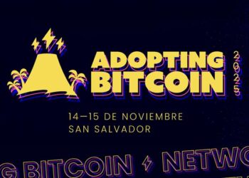 anuncio del evento Adopting Bitcoin 2025 que se celebrará el 14 y 15 de noviembre en San Salvador, El Salvador