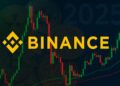 Binance con gráficas, criptomonedas y el año 2025.