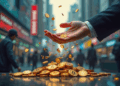 monedas de bitcoin.