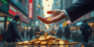 monedas de bitcoin.
