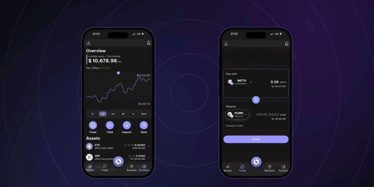 Así se verá el exchange descentralizado de Bitso Onchain. Fuente: Bitso Onchain.