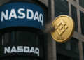 Empresa que acumula BNB fue expulsada del Nasdaq. Fuente: imagen generada mediante Dall-E, de OpenAI, por CriptoNoticias.