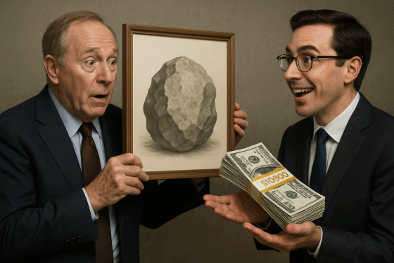 Alguien compró una «roca» de Ethereum por 600.000 dólares