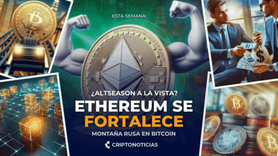 Ethereum marca un nuevo rumbo en el mercado, búscalo en el resumen de noticias