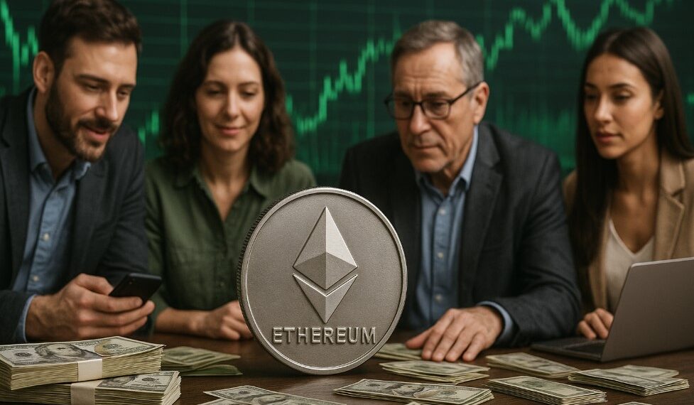 ETH con inversionistas alrededor.