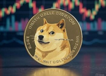Moneda de DOGE.