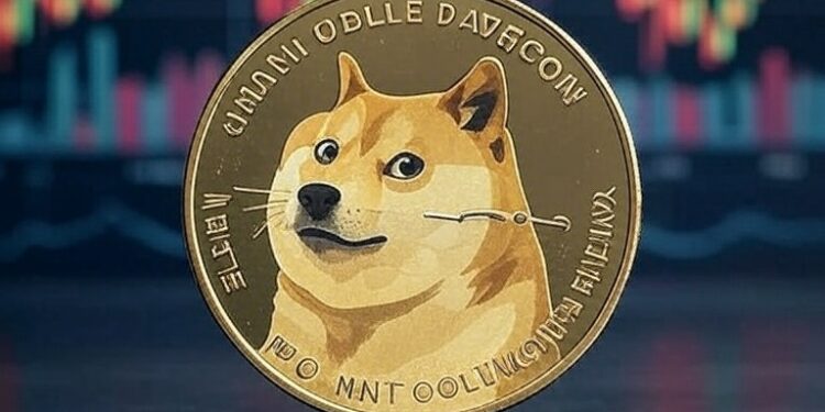 Moneda de DOGE.