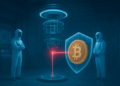 Teóricamente, la seguridad de Bitcoin podría quebrarse ante un computador cuántico. Fuente: Grok.