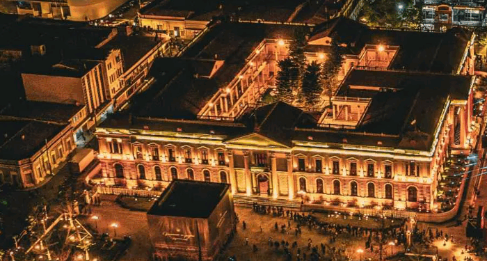 Centro Histórico de El Salvador donde se celebrará una cumbre sobre Bitcoin.