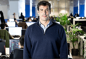 Javier Pastor del equipo de Bit2Me.