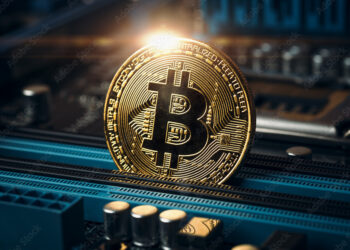 Los ASIC usan varios chips de minería. Fuente: Adobe / Autor: DedMityay.