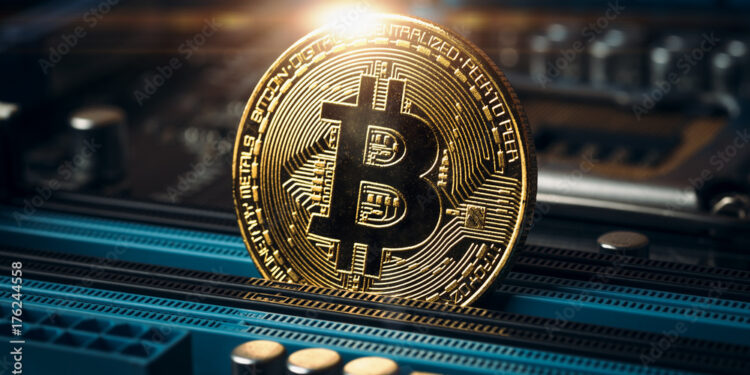 Los ASIC usan varios chips de minería. Fuente: Adobe / Autor: DedMityay.