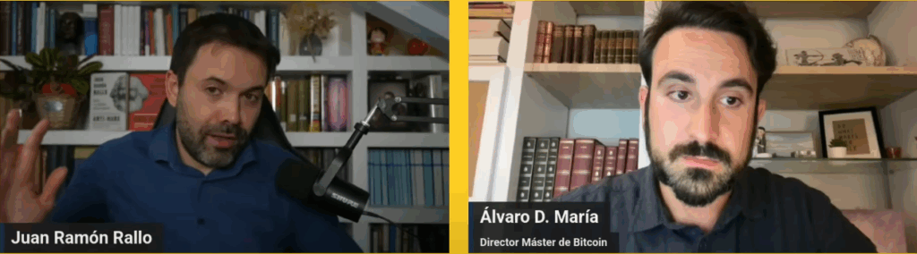 El economista Juan Ramón Rallo y el abogado Álvaro D. Maria.