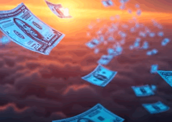 billetes de dolar digitales