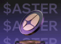 Una moneda con el logo del Dex Aster.