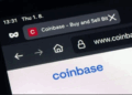 Fotografía a la página web de Coinbase.
