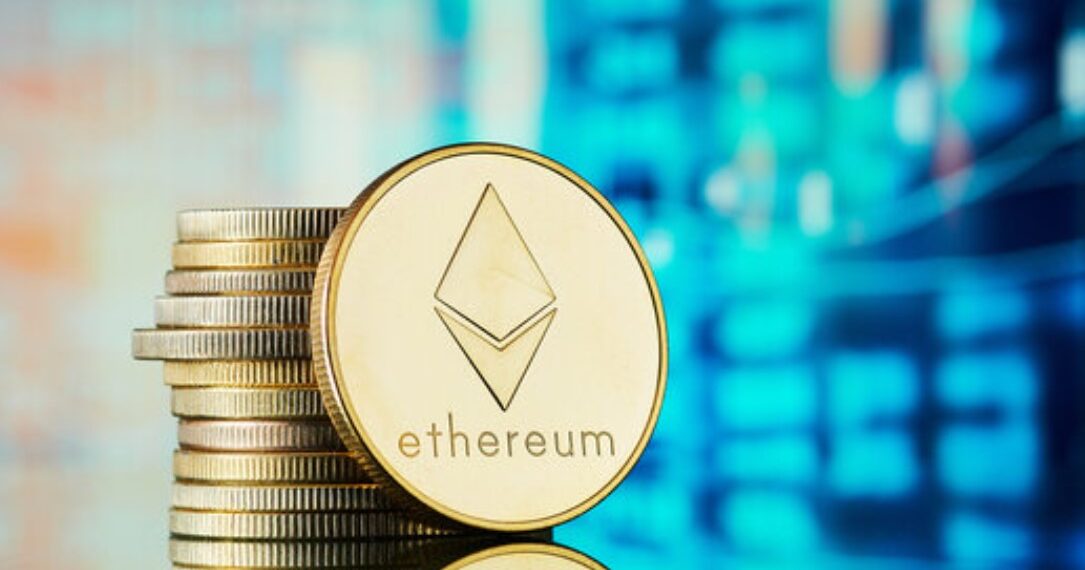 ETH sobre un espejo.