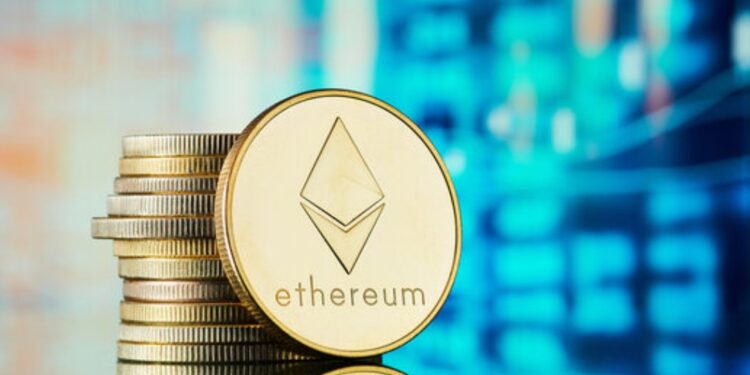 ETH sobre un espejo.