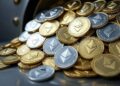 Monedas de Ethereum dentro de una bóveda.