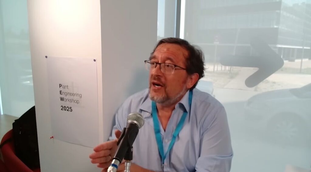 Ulises Arranz Cuéllar, docente universitario, en una entrevista.