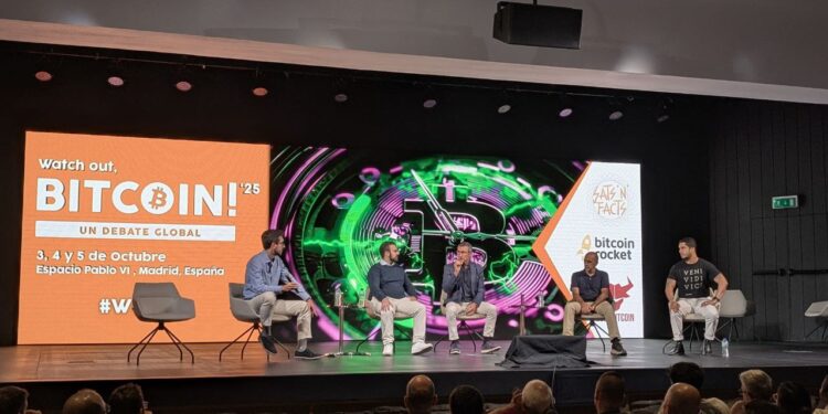 Conferencia Watch Out! Bitcoin 2025 en Madrid.