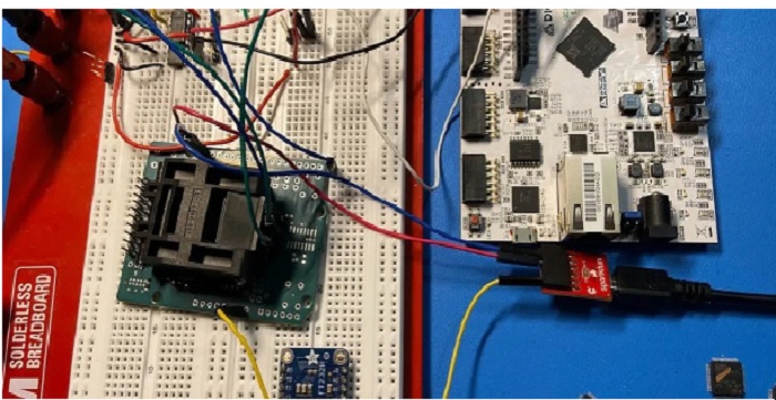 componentes electrónicos de hardware wallet