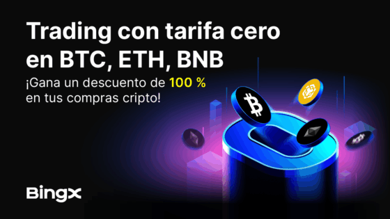 BingX lanza tarifa cero para trading de BTC, ETH y BNB con recompensas diarias