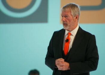 Fotografía de Michael Saylor, presidente ejecutivo de Strategy.