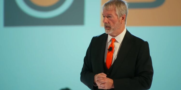 Fotografía de Michael Saylor, presidente ejecutivo de Strategy.