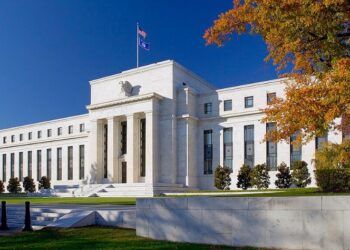 Fotografía de la sede de la FED en Washington, DC, Estados Unidos.